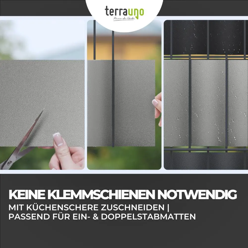 Sichtschutzstreifen | PP| Polypropylen | Lederoptik - Image 58