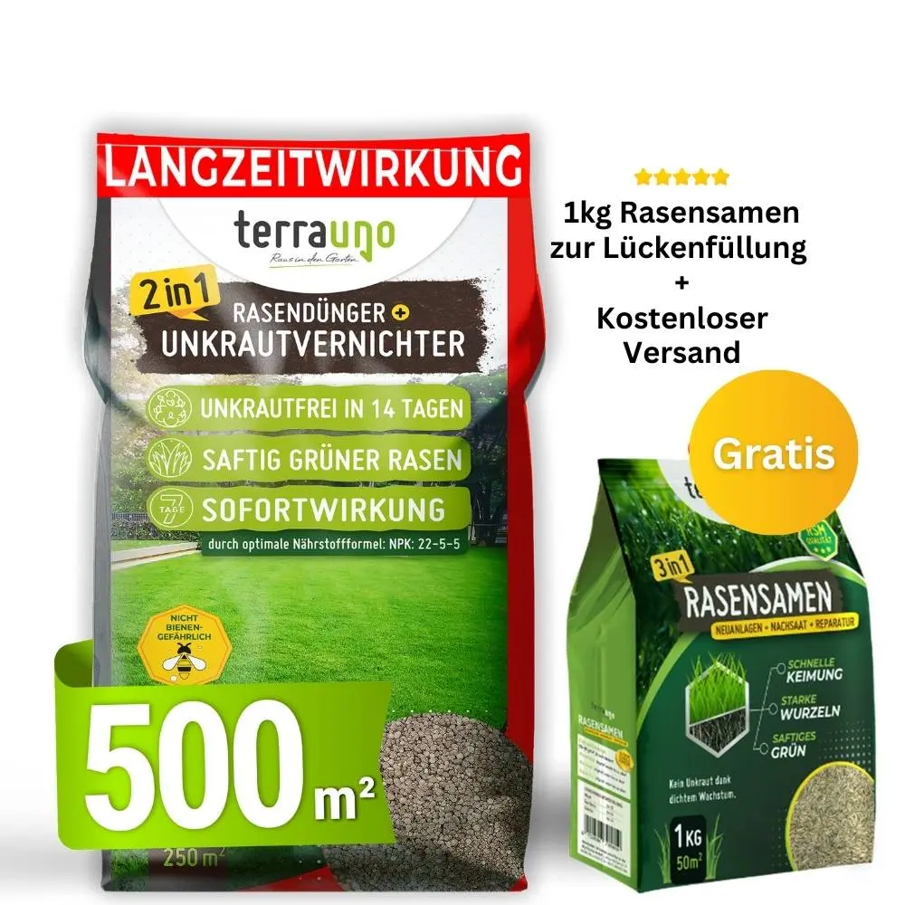 Premium - Rasendünger mit Unkrautvernichter 22-5-5 - Image 13