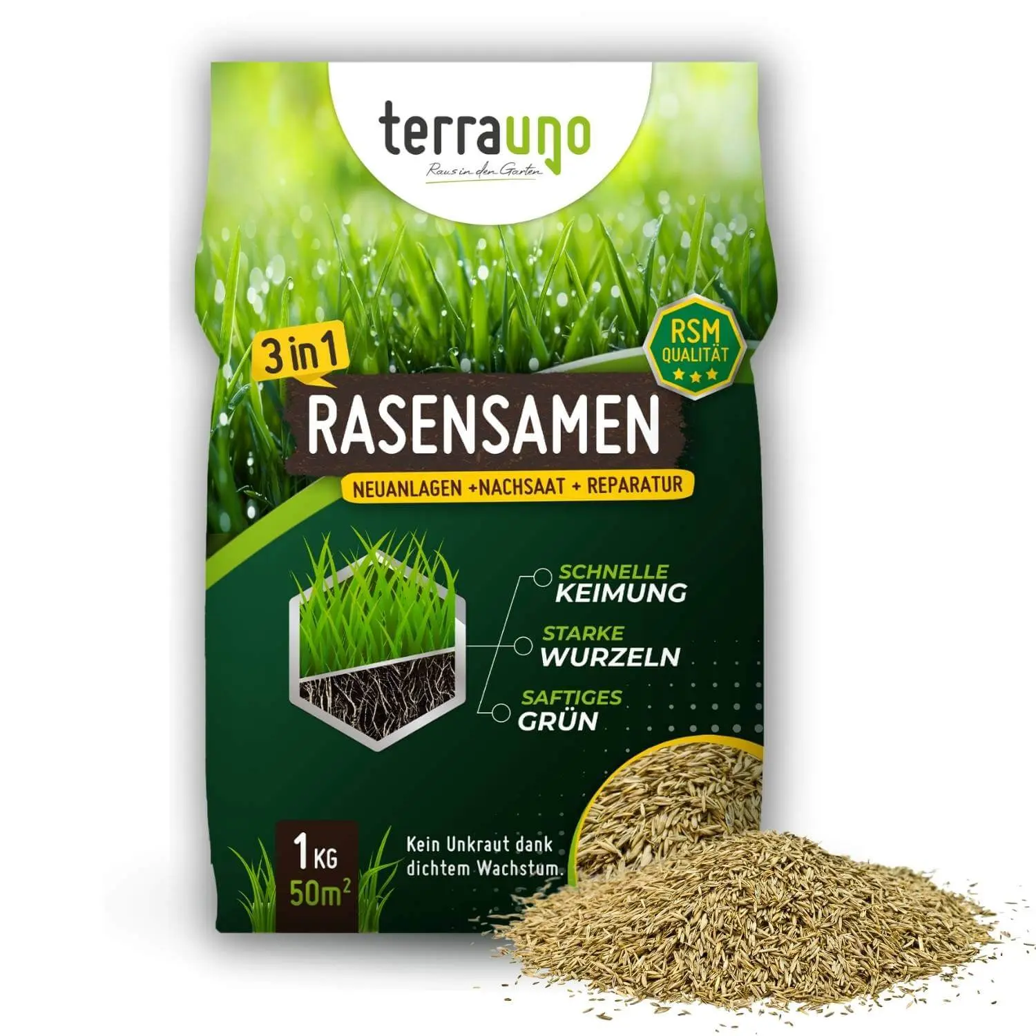 Rasensamen - Nachsaat, Reparatur und Neuanlage - Image 18