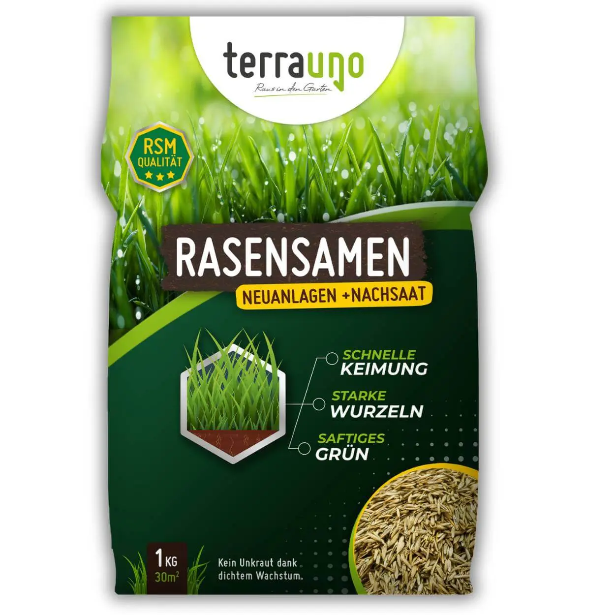 Rasensamen - Nachsaat, Reparatur und Neuanlage - Image 8
